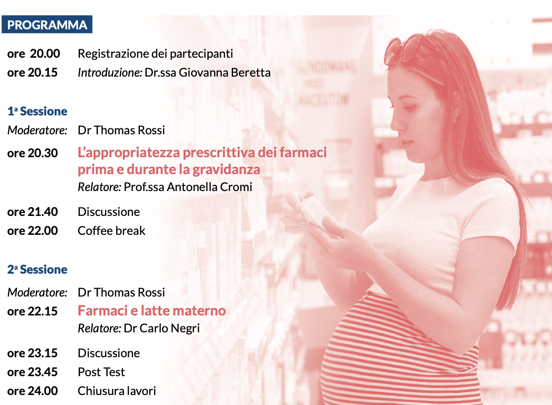 Farmaci in gravidanza e allattamento